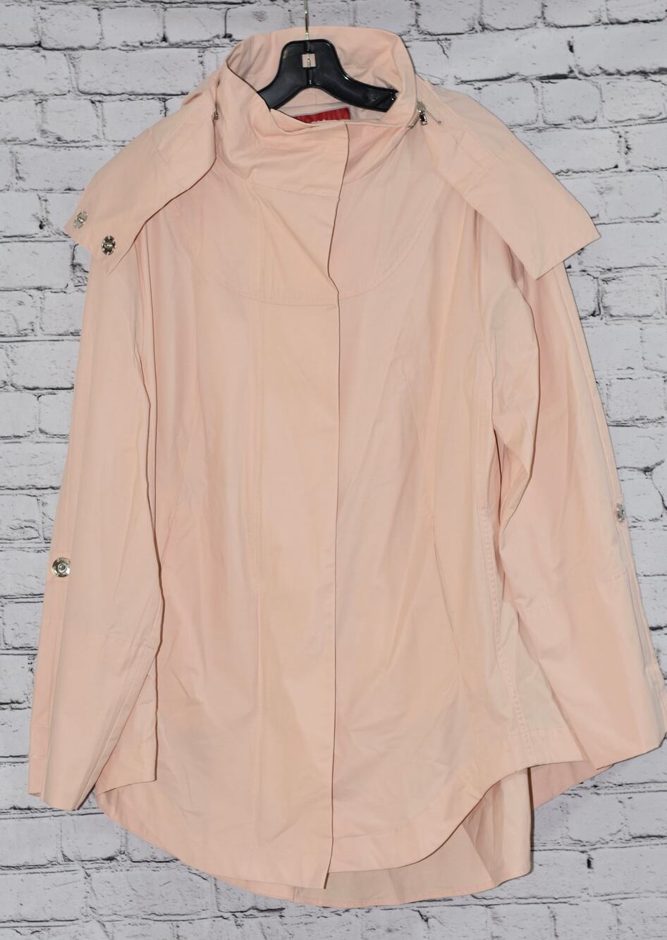Ciao Milano Nia Waterproof Parka Jacket Blush Pink Women's Size M NWT